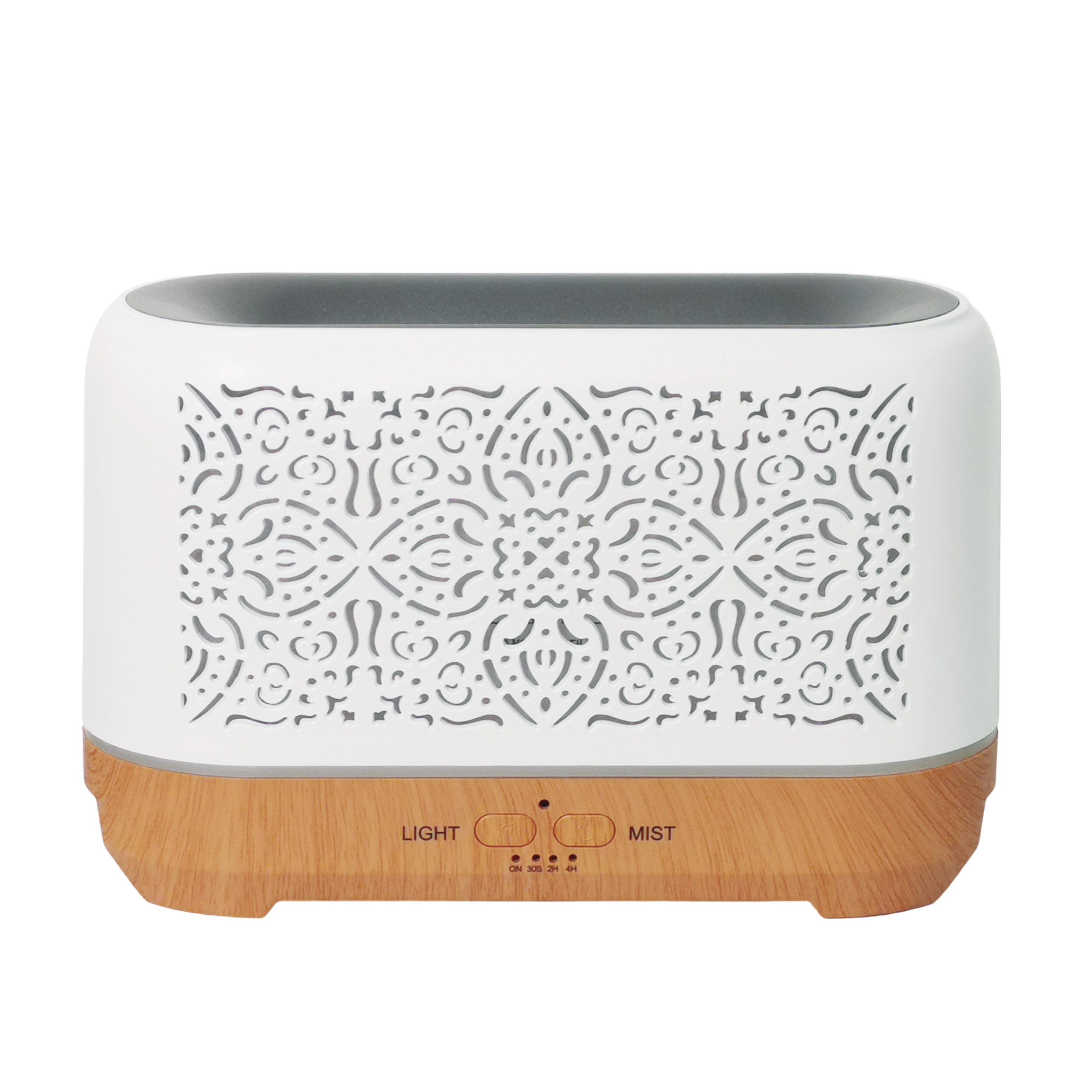 Earnest Living Essential Oil Diffuser Classic Flame Diffuser 200ml Timers Night Lights and Auto Off Function Home Office Humidifier Aromatherapy Diffusers for Essential Oils