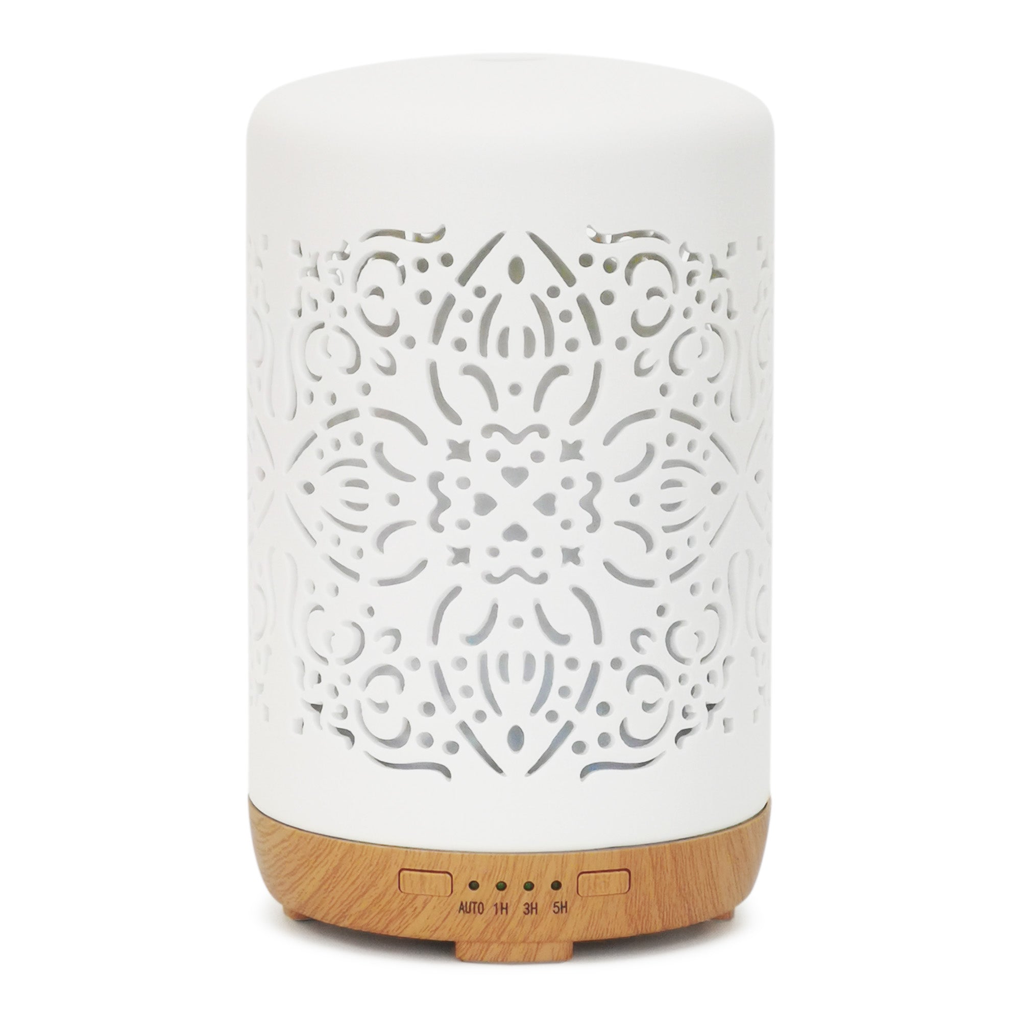 Earnest Living Essential Oil Diffuser White Ceramic Diffuser 250 ml Timers Night Lights and Auto Off Function Home Office Humidifier Ultrasonic Aromatherapy Diffusers for Essential Oils (Copy)